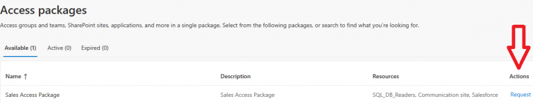 Microsoft Entitlement Management – Request Access to an Access Package ...